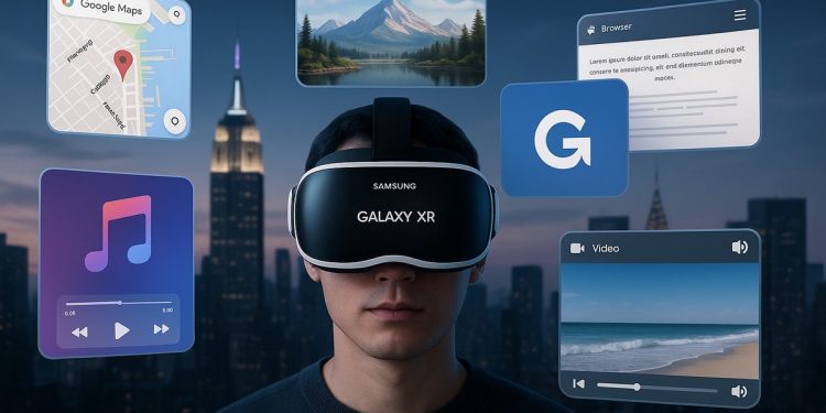 三星Galaxy XR頭戴裝置正式亮相 主打AI與XR生態整合