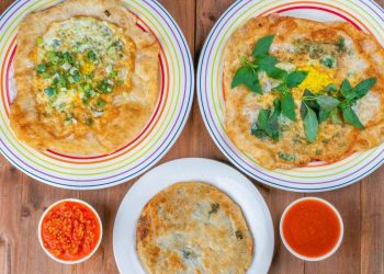 礁溪蔥油餅推薦 傳承來自湯圍溝排隊美食 手作酥脆香氣飄全街