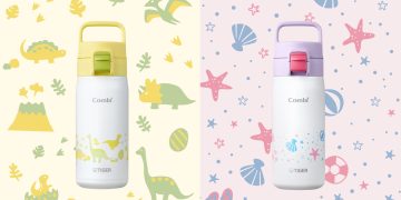 Combi×虎牌聯名登場 限量抗菌兒童保溫瓶可愛上市