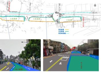 捷運南環段Y03車站施工 11月起木柵路二段雙向各縮減為一車道 用路人請提前改道