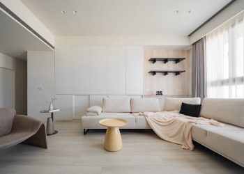 寬月室內設計再推代表作 50坪大坪數宅演繹北歐風格局改造亮點