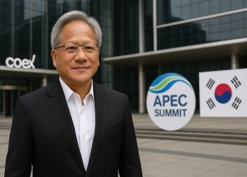 黃仁勳出席南韓APEC峰會 預期將會晤三星、SK海力士高層