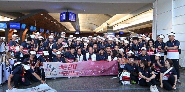 創台灣紀錄！政大EMBA近百人挑戰戈壁馬拉松