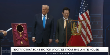 川普獲南韓高規格接待 聚焦「川習會」及韓美關稅談判