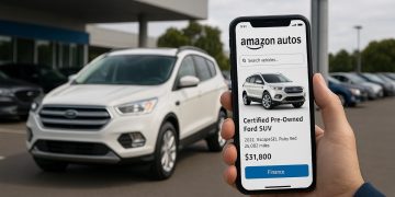亞馬遜擴大汽車電商版圖 攜手福特進軍認證中古車市場
