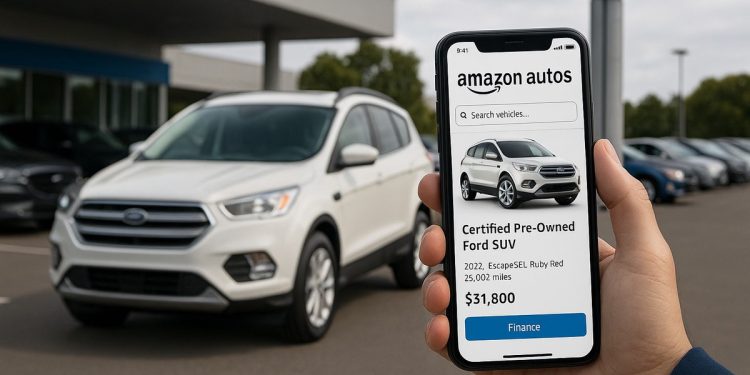 亞馬遜擴大汽車電商版圖 攜手福特進軍認證中古車市場