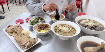 頭份平價美食推薦 苗栗知名鴨肉飯排隊名店慢熬甘甜香醇藥膳味