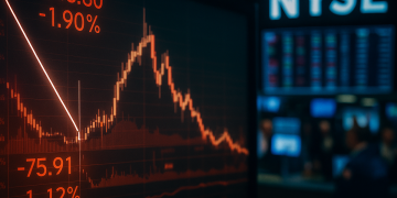 美股收黑、台股一度跌逾200點 部分資金轉進傳產類股