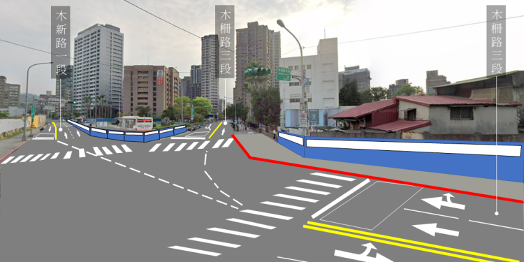 捷運南環段Y2A站施工啟動 木新路往動物園僅剩單線通行、建議提前改道