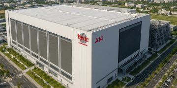 台積電A14奈米廠動工 耗資逾1.5兆、估2028年量產