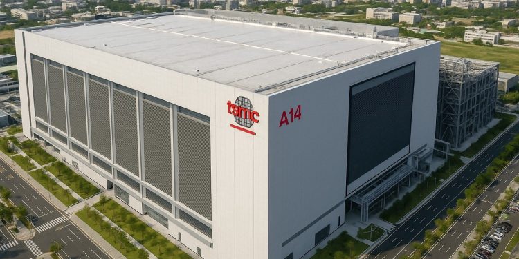 台積電A14奈米廠動工 耗資逾1.5兆、估2028年量產