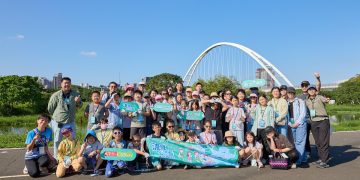 在濕地教室上自然課!「流域小河長」讓孩子成為守護河川的行動者!