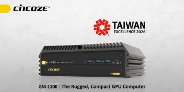 榮耀見證實力 — Cincoze MXM GPU電腦奪下2026台灣精品獎