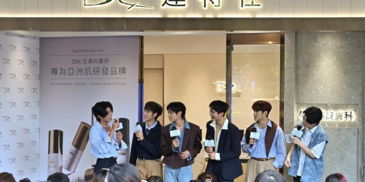 人氣男團FEniX擔任DRX達特仕一日店長 粉絲熱情相挺氣氛嗨翻!