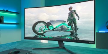 飛利浦曲面電競顯示器Evnia 34M2C3500L登台 1500R、21:9打造沉浸式超廣視界