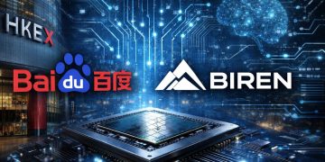 中國AI晶片掀港股上市潮 昆侖芯遞件、燧原掛牌引關注