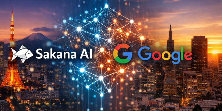 日本AI新星Sakana AI與Google結盟 搶攻關鍵產業市佔