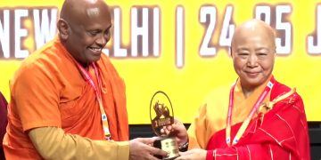 見引法師代表台灣出席全球佛教高峰會