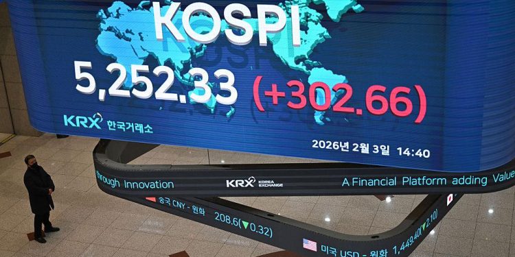 韓股早盤震盪分化 澳股走揚半導體承壓