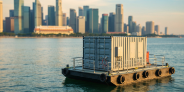 星橋數據中心攜手新 Concord 能源 開發 AI 氫能發電駁船