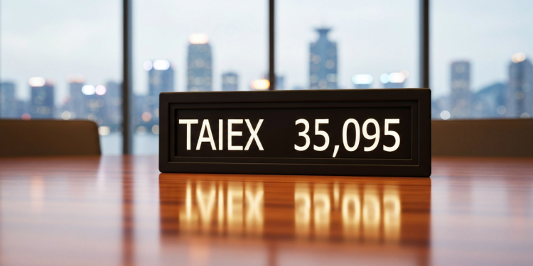 台股震盪收紅站上35,000點 低軌衛星、矽光子族群強漲