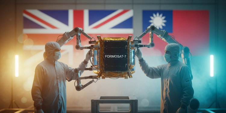 台英深化太空合作 聚焦衛星供應鏈與人才交流