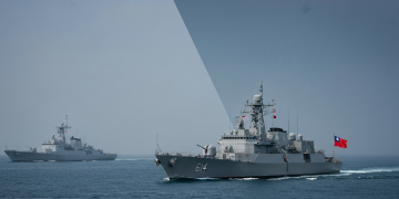 台灣偵測到5艘中國軍艦逼近 國軍監控應對