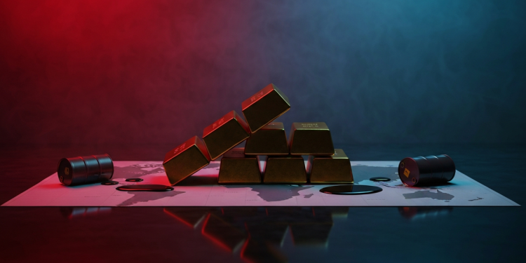 戰爭推升通膨疑慮 投資人轉向美元避險,黃金價格應聲下跌