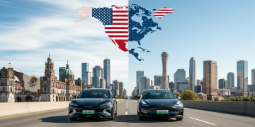 比亞迪揮軍北美電動車市場 特斯拉憑充電網鞏固優勢