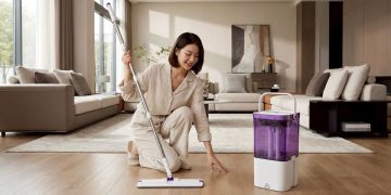 䨻能科技創新推出三槽獨立平板淨汙分離拖把  居家清潔新選擇