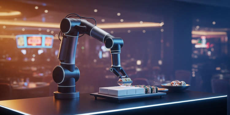 賭場餐飲機器人應用日增 緩解人力短缺並提升營運效率