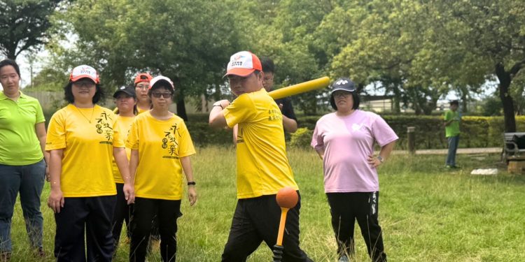 熱血開打 三商美福志工前進高雄 攜手伊甸陪伴身心障礙學員「揮出希望安打」
