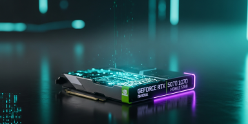 輝達靜發12GB RTX 5070筆電GPU 中階遊戲筆電增添VRAM