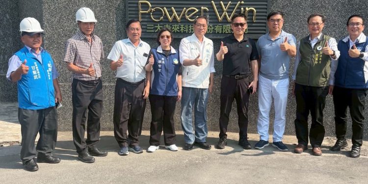 立委、環境部考察 三大未來轉盈卡位電池循環商機