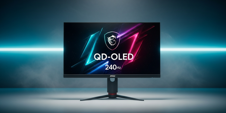 微星發表兩款新 QD-OLED 電競螢幕 搭載三星第四代 4K 240Hz 面板