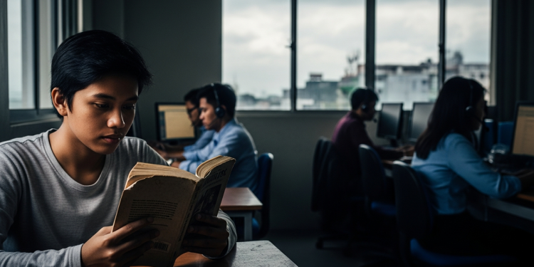 菲律賓學童閱讀力低落衝擊呼叫中心產業地位 AI加速人才荒隱憂