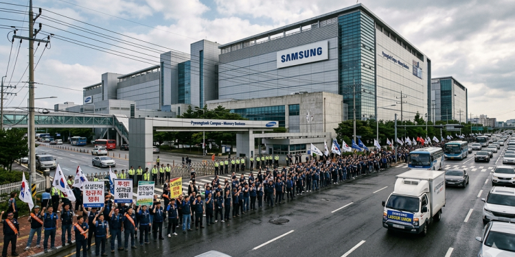 供應鏈「核彈級」颶風生成中：南韓三星罷工與 200 億美金的代價