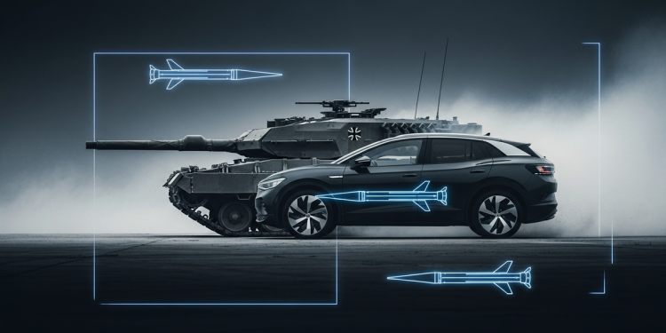 德國經濟戰略轉型 汽車巨頭投入武器生產