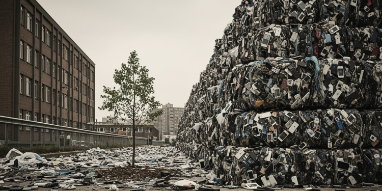 智慧型手機回收率低迷 電子垃圾量增長遠超回收速度
