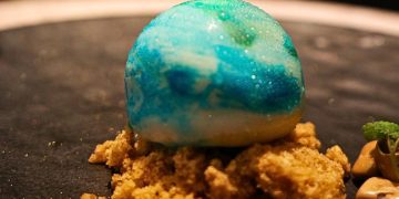 台中精緻鐵板燒  牛小排、活龍蝦結合主題擺盤的質感用餐體驗