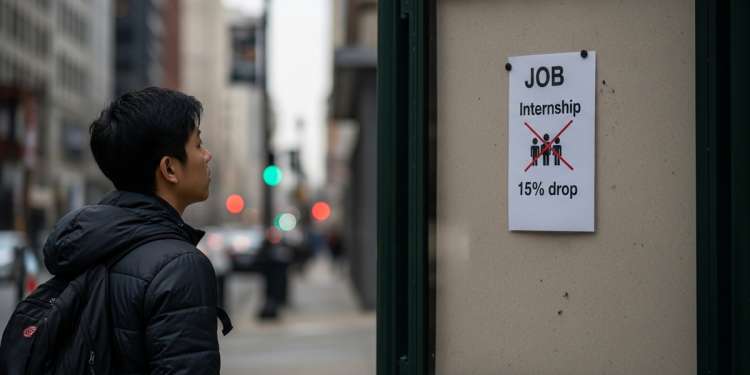 美國勞動市場趨緩青年承壓 實習職缺驟降逾15%失業率創四年新高