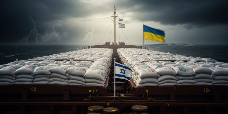 烏克蘭控以色列購俄羅斯「竊取」穀物 澤倫斯基揚言制裁