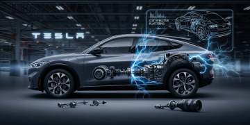 福特電動車戰略大轉彎 棄特斯拉初創模式改走效率路線