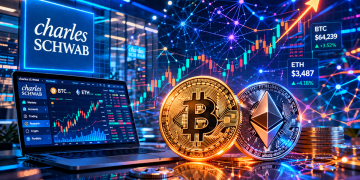 加密圈重磅！嘉信理財開通比特幣乙太幣交易 對Robinhood下戰帖