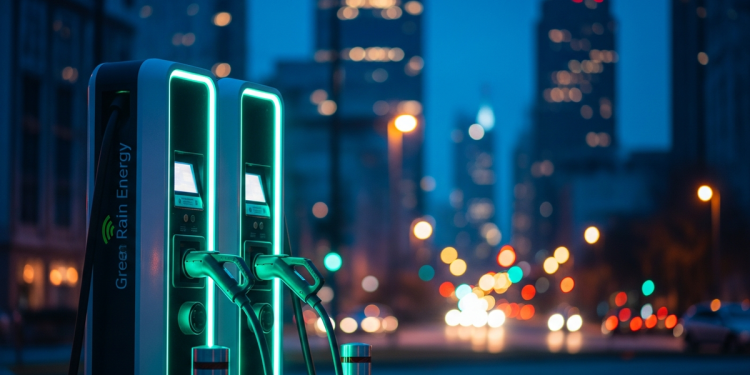 綠雨能源佈局美國電動車充電基礎設施 營收前景可期