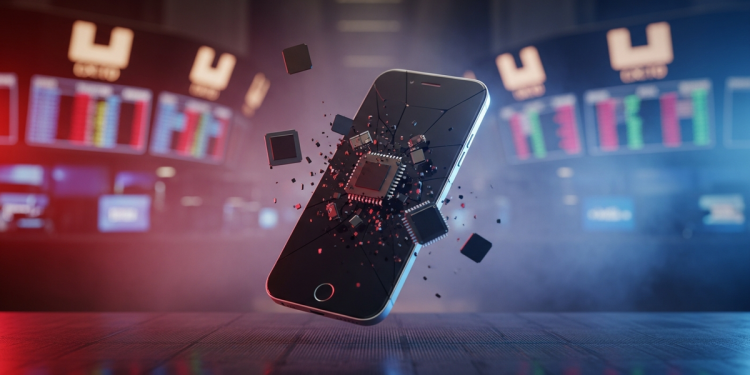 記憶體缺貨釀危機 國際數據集團預警 2026 智慧手機出貨恐驟降 12.9%