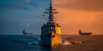 日本軍艦穿越臺灣海峽 中國斥「蓄意挑釁」升高區域緊張