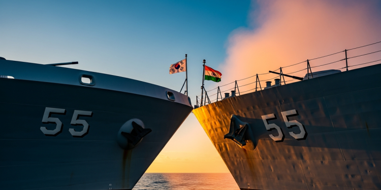 印度韓國聯手強化海洋產業 目標成造船海事強國