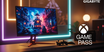 技嘉OLED電競螢幕搭Xbox Game Pass 玩家享頂級視覺與遊戲體驗