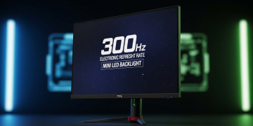 TCL電子新推電競螢幕 300Hz高刷Mini LED強攻市場